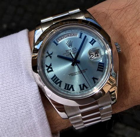 rolex presidential platinum 41mm|rolex day date 41mm.